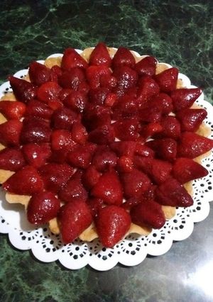 Una foto de Tarta de frutilla
