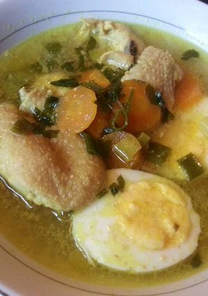 Foto resep Soto ayam lamongan praktis