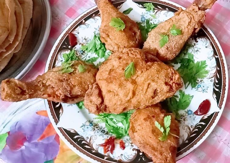 فراخ كنتاكي المقرمشة  🍗🍗😍