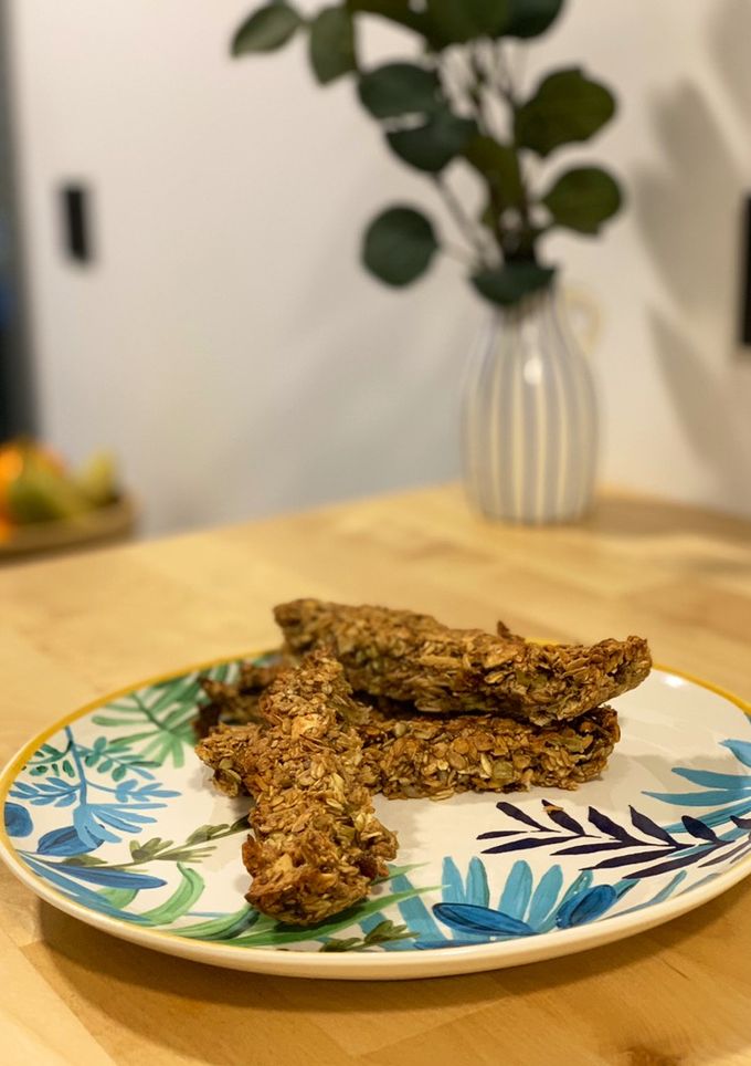 Una foto de Barritas de muesli energéticas con Thermomix