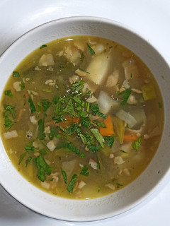 Una foto de Sopa cultivateur al sasón del hogar