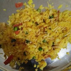 A picture of Maharashtian poha.