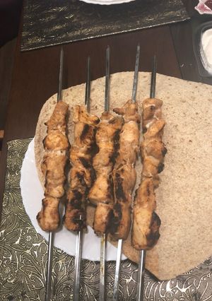 صورة لوصفة شيش طاووق
