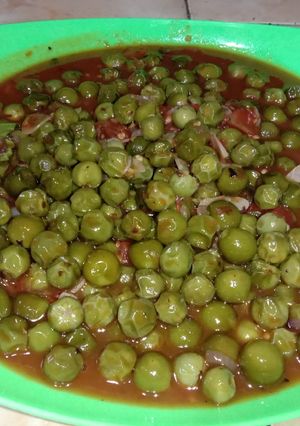 Foto resep Eseng-eseng terung bulat kecil