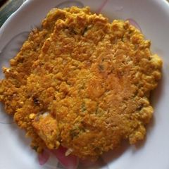 A picture of Chana dal cheela.