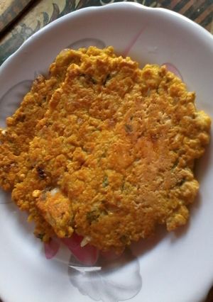 A picture of Chana dal cheela.