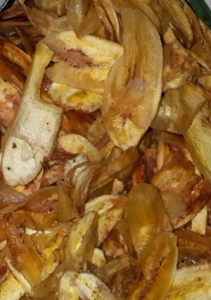 Foto resep Keripik pisang kepok guriih