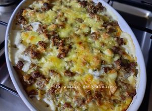 Une photo de Gratin savoureux de pommes de terre et viande hachée 🍽