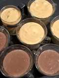 Postre tipo serenito 2 sabores con leche en polvo o leche común