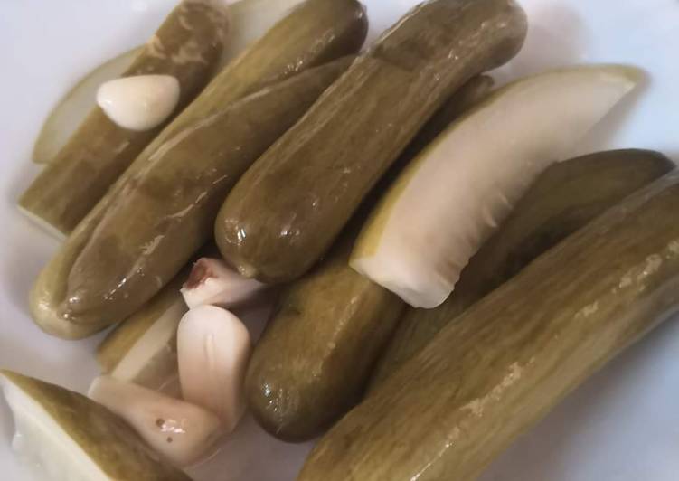 مخلل خيار مقرمش 😋
