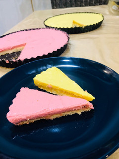 صورة لوصفة تشيز كيك الفراولة /المانجو 🍰