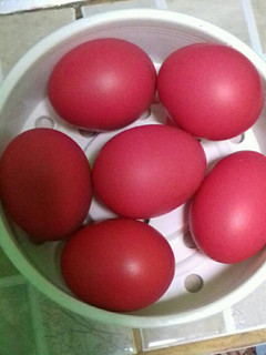 Foto resep Telur Merah Ulang Tahun
