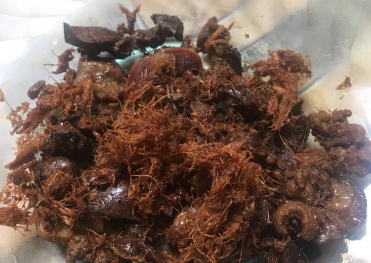 Ati ampela goreng lengkuas,,,Endolita👌🏻