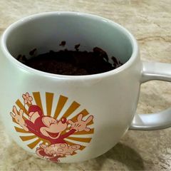 A picture of Microwave Chocolate Mug Cake 🍫 ☕️.
