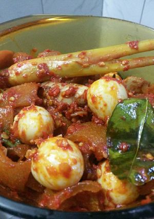 Foto resep Balado kikil telur puyuh