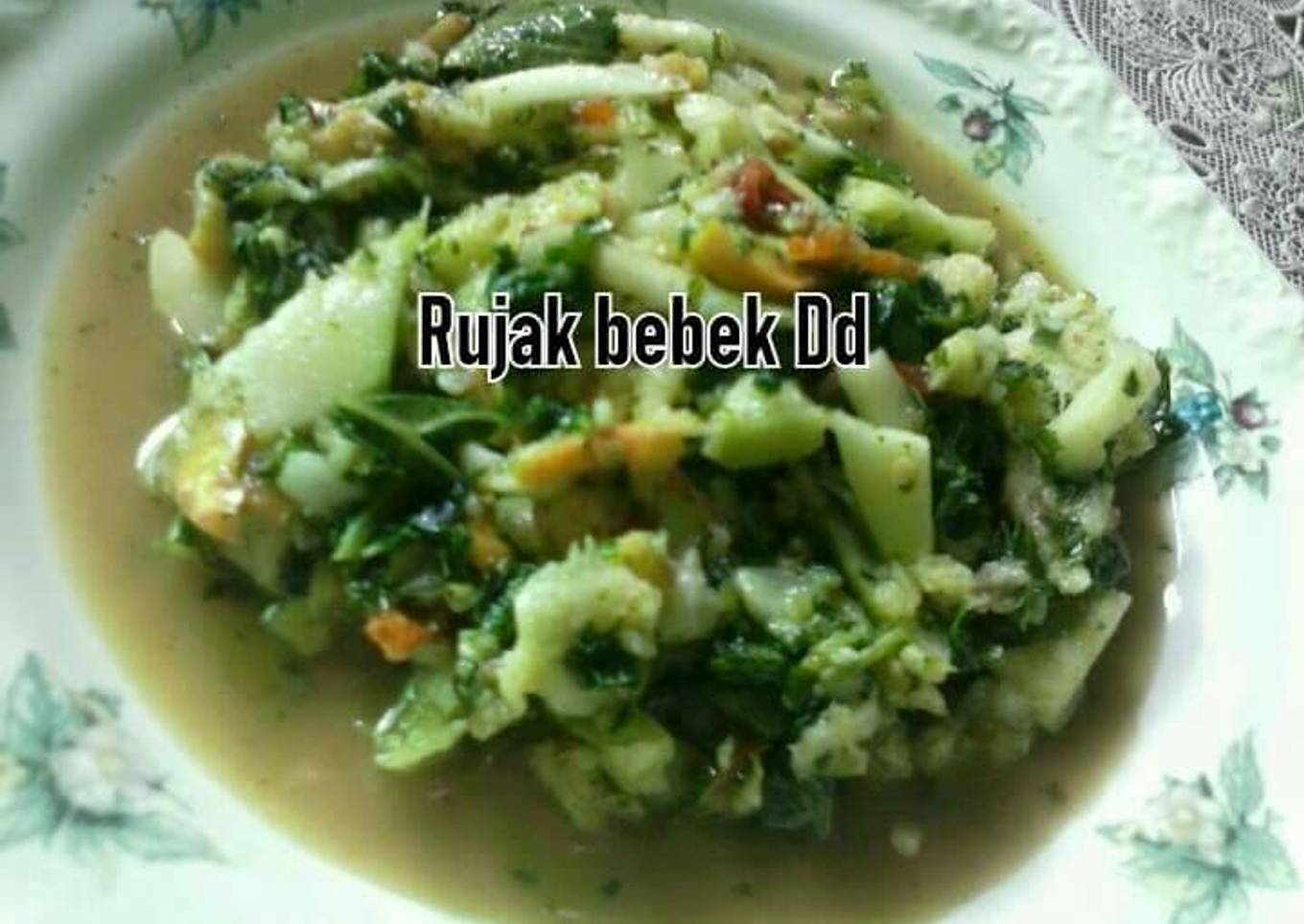 Rujak bebek/ tumbuk