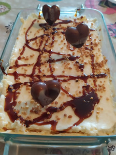 Foto principal de Tarta de chocolate blanco especial San Valentín