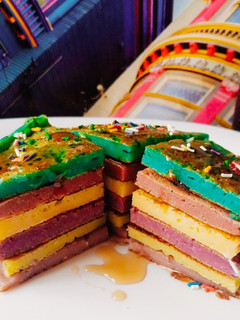 A picture of Tri Color Pancakes.