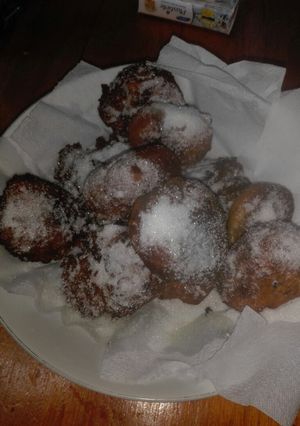 Una foto de Buñuelos súper fáciles con lo que tenés en tu casa