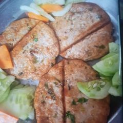 A picture of Shami kabab.