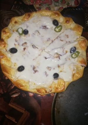 صورة لوصفة بيتزا بوازي بعجينة إيطالية