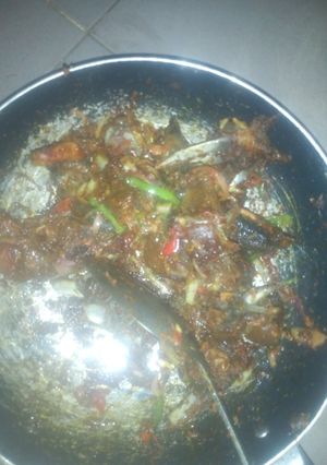 A picture of Peppered meat.