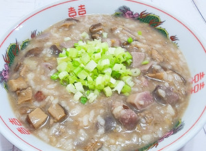 香菇芋頭粥~古早味 的食譜成品照片