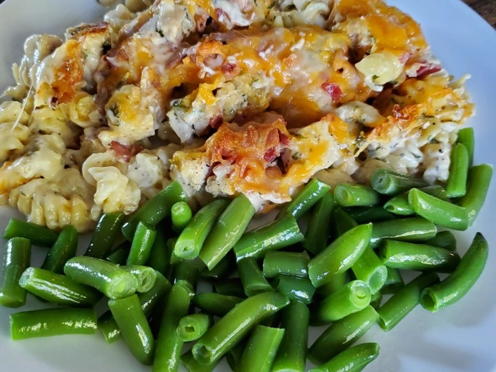 Easy Steps to Make Recipe Chicken Bacon Ranch Pasta that is So Delicious, Addictive}