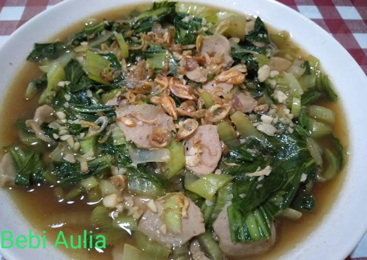 Cara Gampang Menyiapkan Cah Pokcay Bakso Anti Gagal