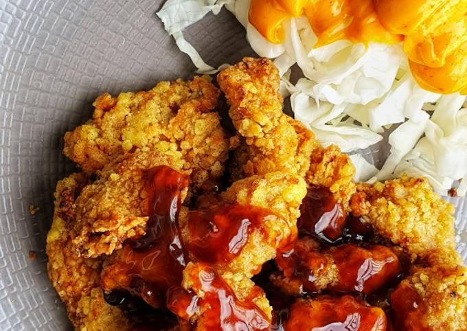 Resep Tori Karaage with Teriyaki Glaze, Sempurna