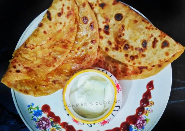 Jhatpat Aloo paratha