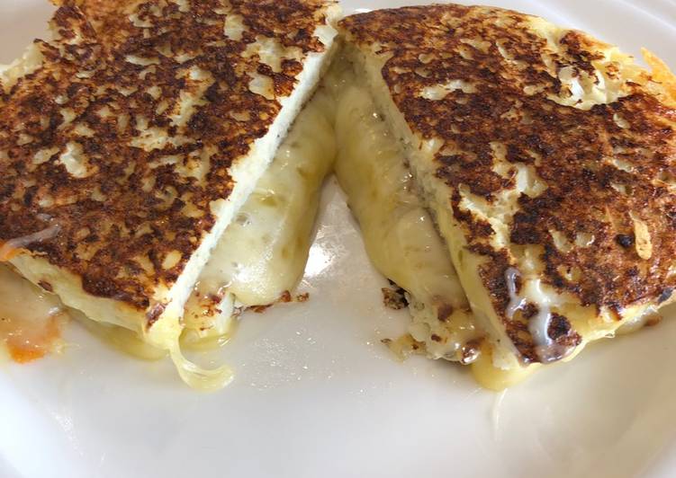 Steps to Prepare Ultimate Cauliflower Grilled Cheese sandwich