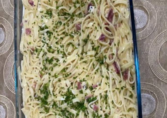 Fettucine Carbonara