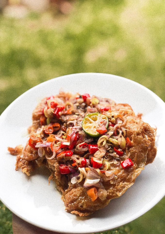 Foto resep Ayam Telur Sambal Matah