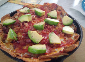 Una foto de Pizza Nachos.. Low Carb
