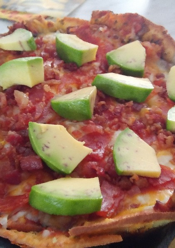 Una foto de Pizza Nachos.. Low Carb