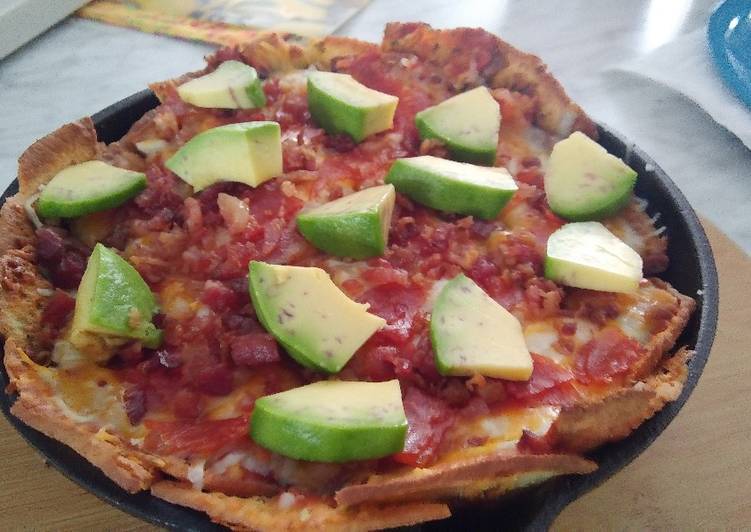 Pizza Nachos.. Low Carb