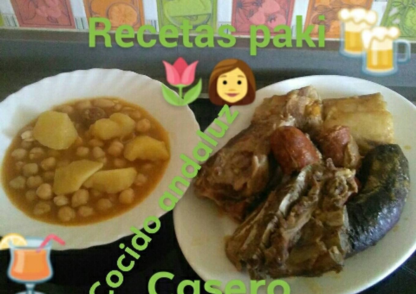 Cocido andaluz con Thermomix y sin, a mi manera 🍴