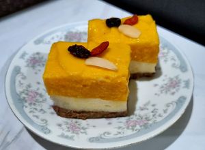 Foto resep Balkabakli Irmik Tatlisi (Turkish Semolina Dessert)