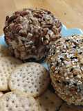 Garlic Ham & Cheese Balls