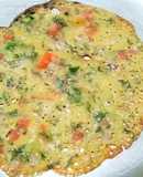 Tomato Omelette (Eggless) - Instant and Easy Nashta