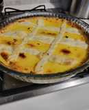 Crostata alla crema pasticcera senza lattosio