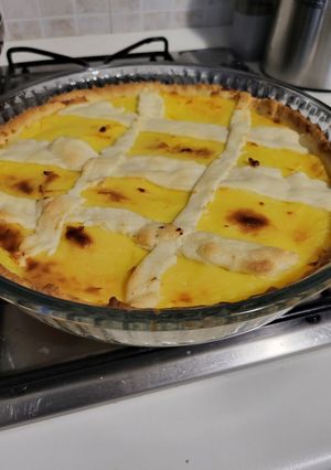 A picture of Lactose-Free Custard Tart.