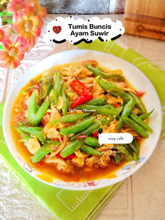 Foto resep Tumis Buncis Ayam Suwir