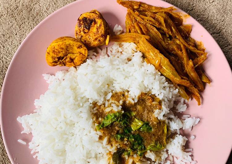 Easiest Way to Make Super Quick Homemade Dried Nethili Fish Fry | Egg Masala Fry