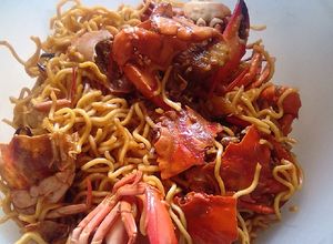 Foto resep Mie masak kepiting