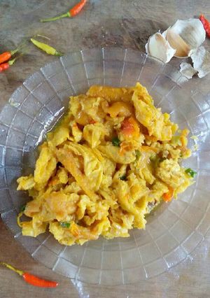 Foto resep Telur Dadar Tumis Sambal Ulek