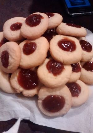 Una foto de Pepas de membrillo