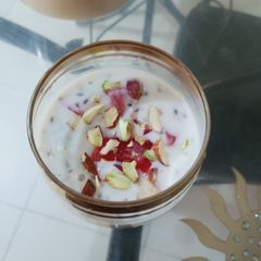 Healthy n yummy custard sharbat 😋 A picture of Healthy n yummy custard sharbat 😋.