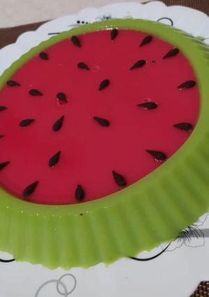 عکسی از دستور ژله یلدایی